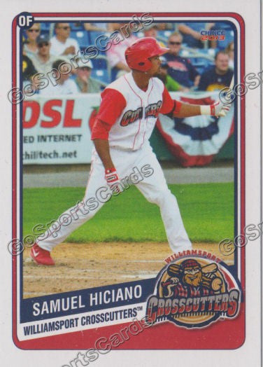 2013 Williamsport CrossCutters Samuel Hiciano