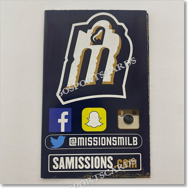 2016 San Antonio Missions Pocket Schedule