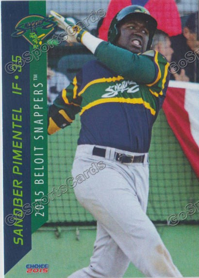 2015 Beloit Snappers Sandber Pimentel