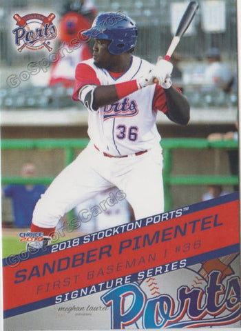 2018 Stockton Ports Sandber Pimentel