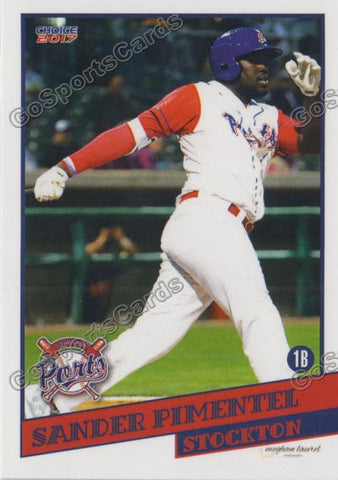 2017 Stockton Ports Sander Sandber Pimentel