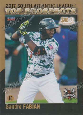2017 South Atlantic League Top Prospects SAL Sandro Fabian