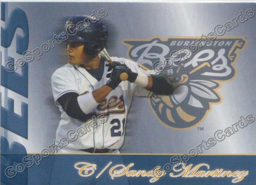 2013 Burlington Bees Sandy Martinez