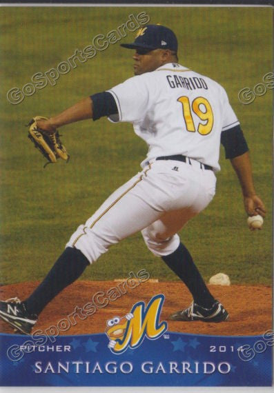 2014 Montgomery Biscuits Santiago Garrido