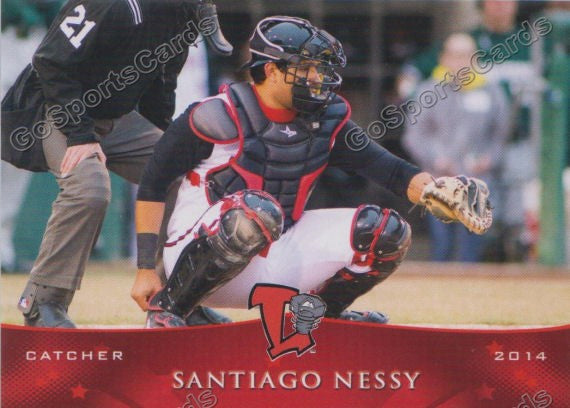 2014 Lansing Lugnuts Santiago Nessy