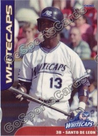 2007 West Michigan WhiteCaps Santo de Leon