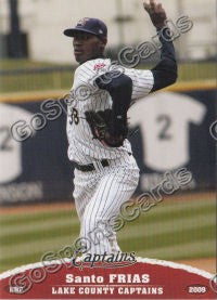 2009 Lake County Captains Santo Frias