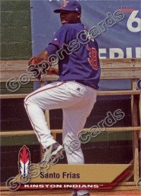 2010 Kinston Indians Santo Frias