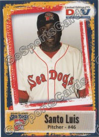 2011 Portland Sea Dogs DAV Santo Luis