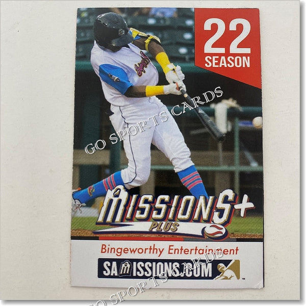 2022 San Antonio Missions Pocket Schedule