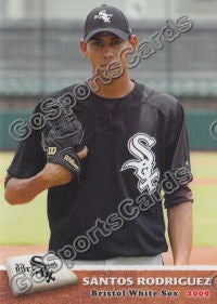 2009 Bristol White Sox Santos Rodriguez