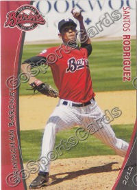 2012 Birmingham Barons Santos Rodriguez