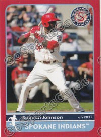 2012 Spokane Indians Saquan Johnson