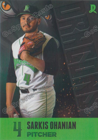 2016 Dayton Dragons Sarkis Ohanian