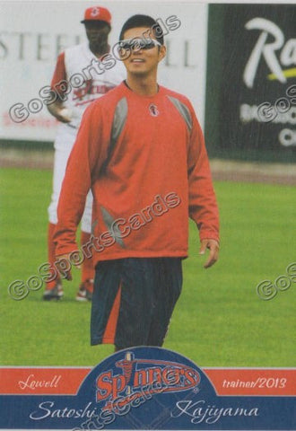 2013 Lowell Spinners Satoshi Kajiyama