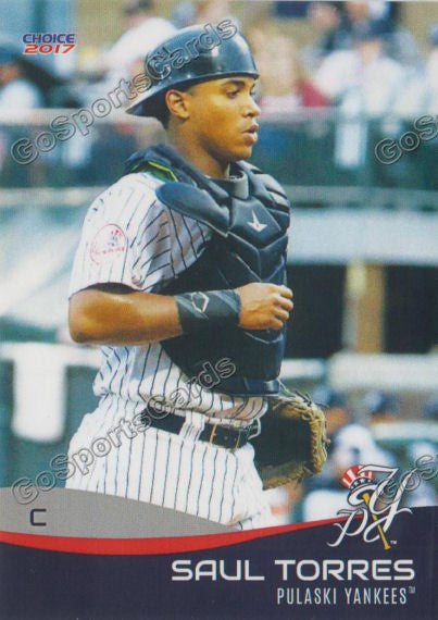 2017 Pulaski Yankees Saul Torres