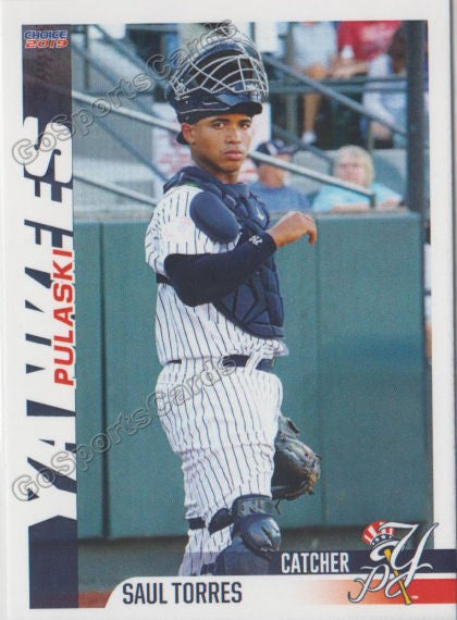 2019 Pulaski Yankees Saul Torres