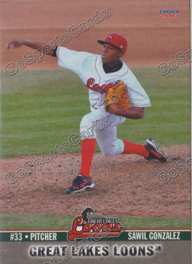 2013 Great Lakes Loons Sawil Gonzalez