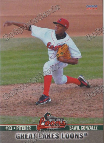 2013 Great Lakes Loons Sawil Gonzalez