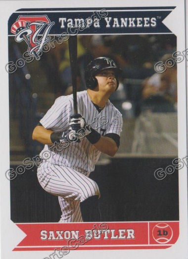 2013 Tampa Yankees Saxon Butler