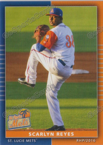 2016 St Lucie Mets Scarlyn Reyes