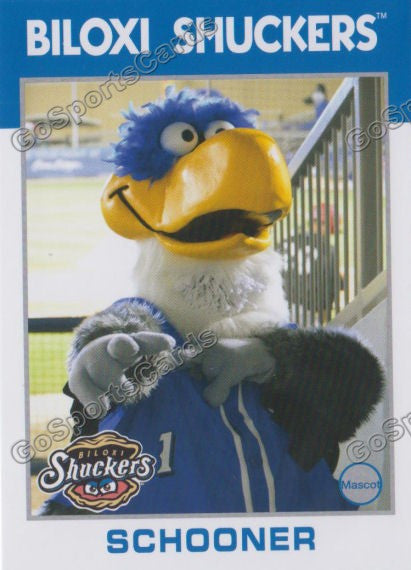 2016 Biloxi Shuckers Schooner Mascot