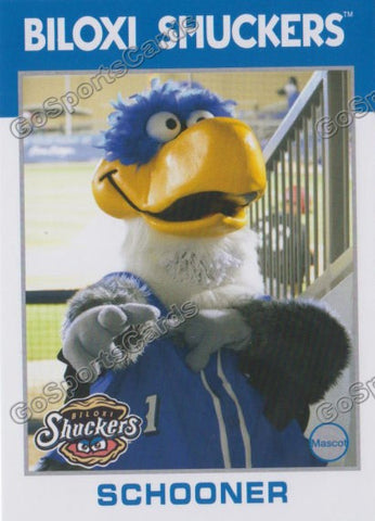 2016 Biloxi Shuckers Schooner Mascot