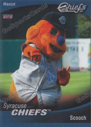 2015 Syracuse Chiefs Scooch Mascot
