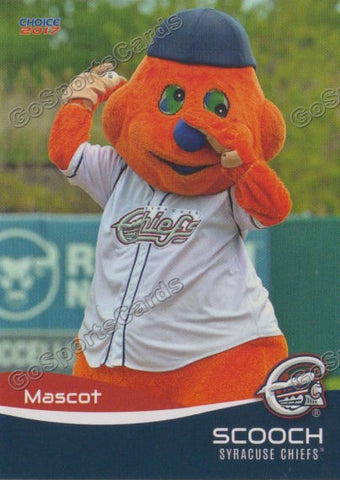 2017 Syracuse Chiefs Scooch Mascot
