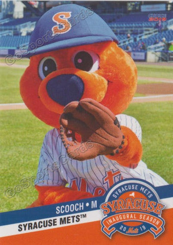 2019 Syracuse Mets Scooch Mascot
