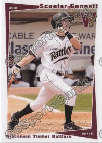 2010 Wisconsin Timber Rattlers Scooter Gennett