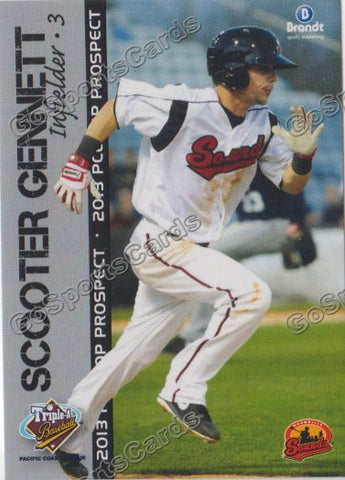 2013 Pacific Coast League Top Prospect PCL Scooter Gennett