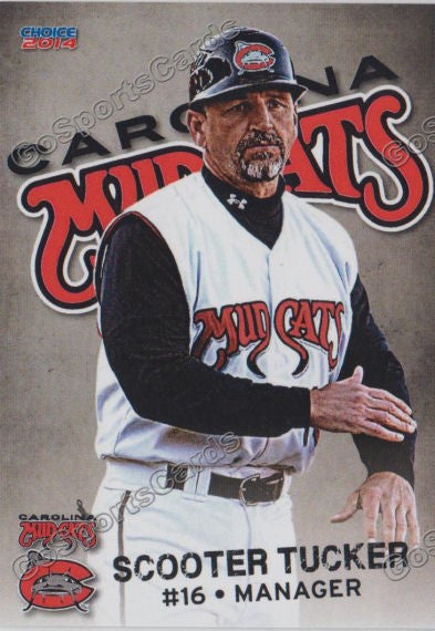 2014 Carolina Mudcats Scooter Tucker