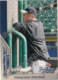 2012 Scranton Wilkes Barre Yankees Empire State Scott Aldred