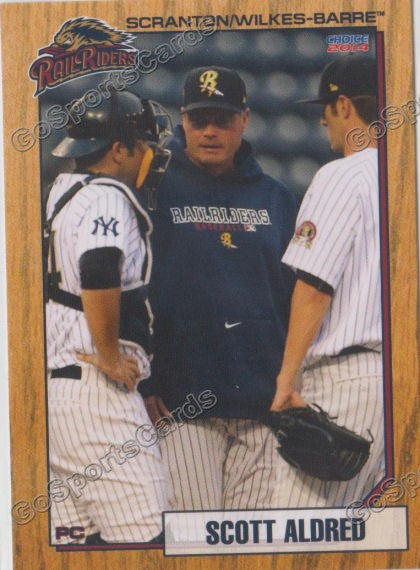 2014 Scranton Wilkes Barre Railriders Scott Aldred