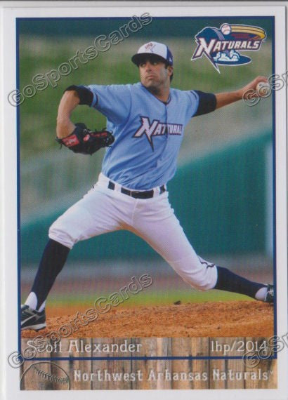 2014 Northwest Arkansas Naturals Scott Alexander