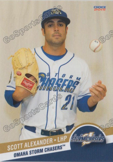 2015 Omaha Storm Chasers Scott Alexander