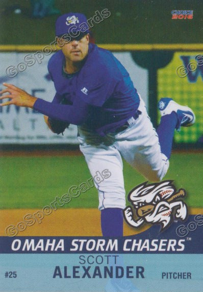 2016 Omaha Storm Chasers Scott Alexander