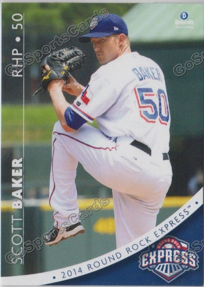 2014 Round Rock Express Scott Baker