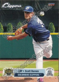 2011 Columbus Clippers Scott Barnes