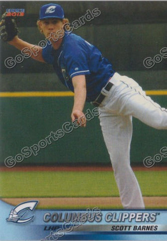 2013 Columbus Clippers Scott Barnes