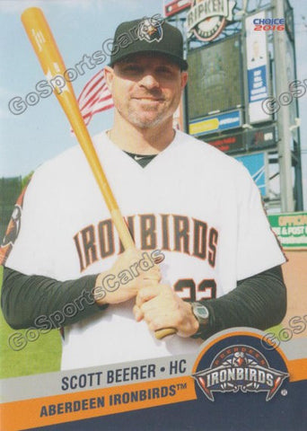 2016 Aberdeen Ironbirds Scott Beerer