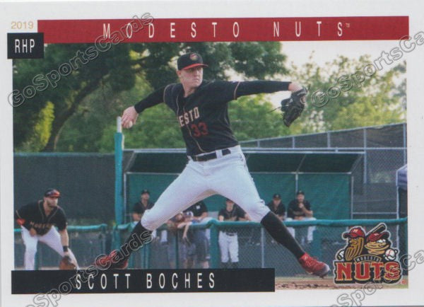 2019 Modesto Nuts Scott Boches