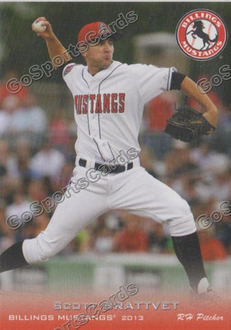 2013 Billings Mustangs Scott Brattvet