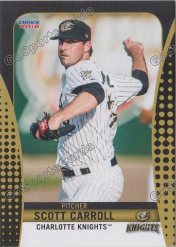 2016 Charlotte Knights Scott Carroll