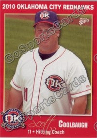 2010 Oklahoma City RedHawks Scott Coolbaugh