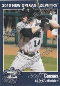 2010 New Orleans Zephyrs Scott Cousins