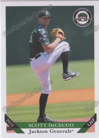 2015 Jackson Generals Scott DeCecco