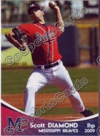 2009 Mississippi Braves Scott Diamond