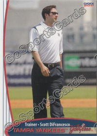 2011 Tampa Yankees Scott DiFrancesco